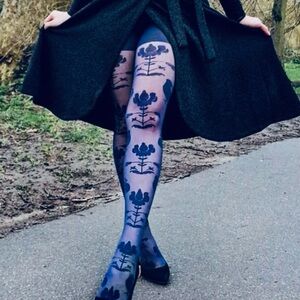 Grimoire Tights in Navy Size C